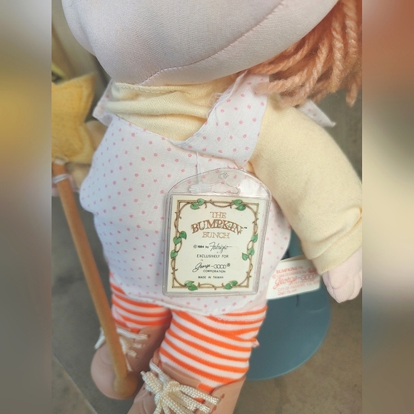 Vintage Fabrizio Bumpkin Bunch Witchy Boo Cloth Doll 1984 Unique Whimsical Doll - Picture 10 of 12